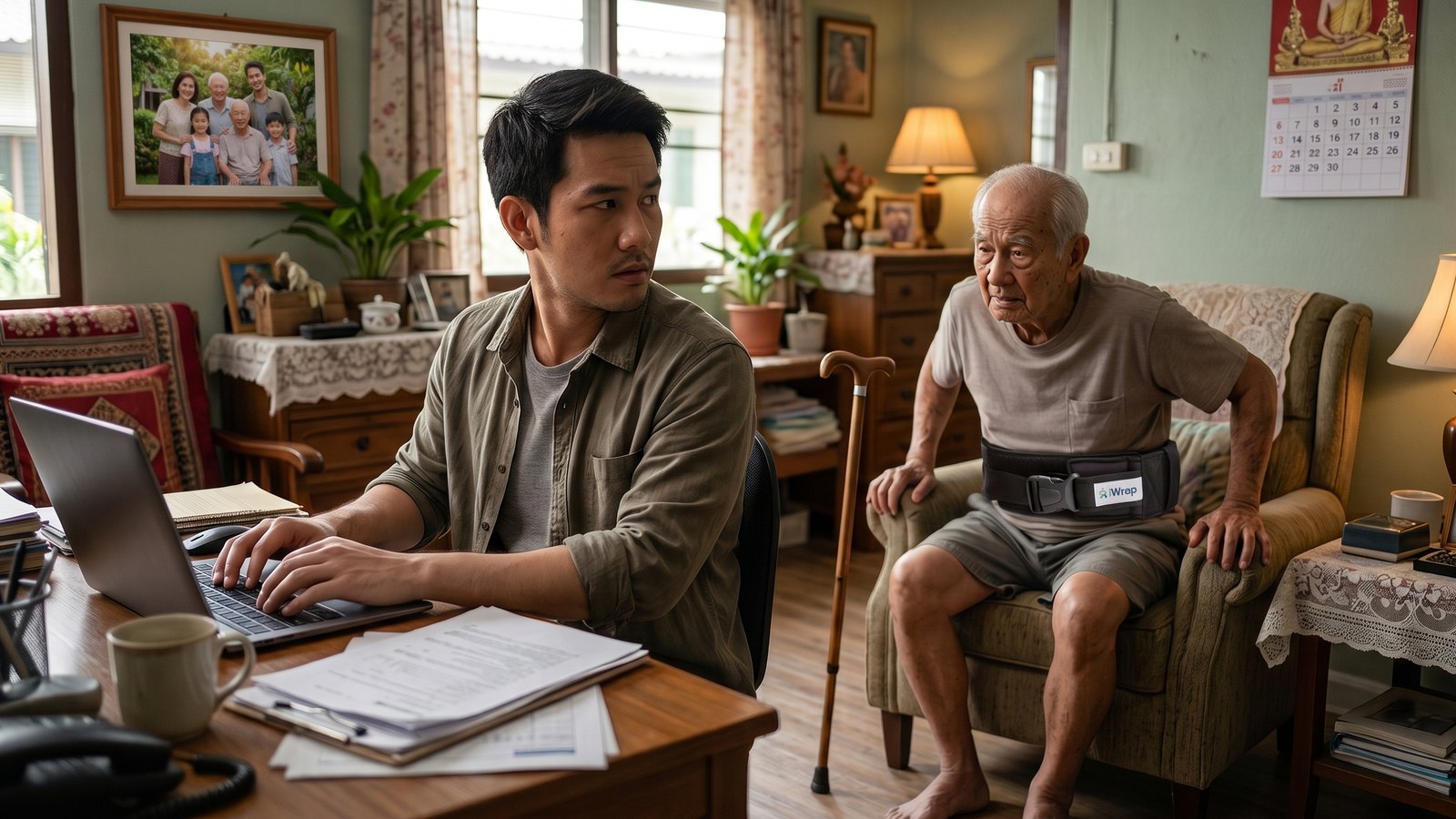 ลูกหลานยุคนี้กำลังกลายเป็น Caregiver มากขึ้น เมื่อบ้านธรรมดาต้องระวังทุกก้าว